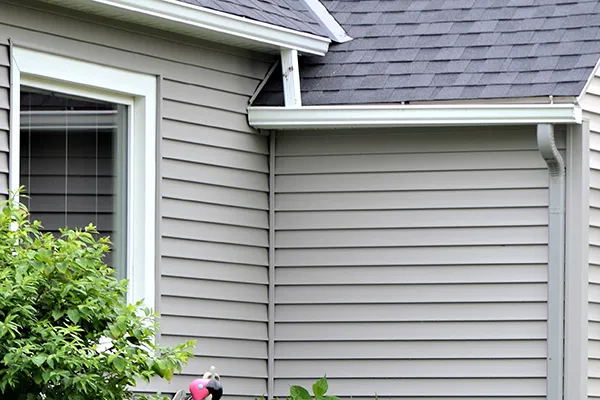 new siding on a house